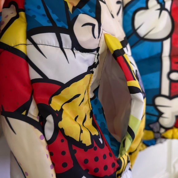 New Authentic Members Only Nickelodeon Pop Art Character Puffer Jacket (Unisex) - Picture 11 of 14